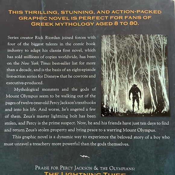 🔥 2/$25 - Percy Jackson and the Olympians - The Lightning Thief - Picture 3 of 4